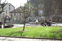 La place d'Arçon (photo Cyberiance)