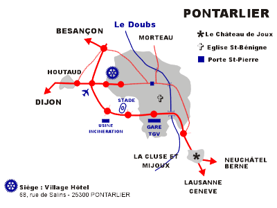 Plan de Pontarlier